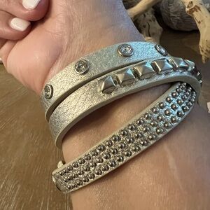 King Star Vintage Wraparound Studed/Embelished Bracelet NEW